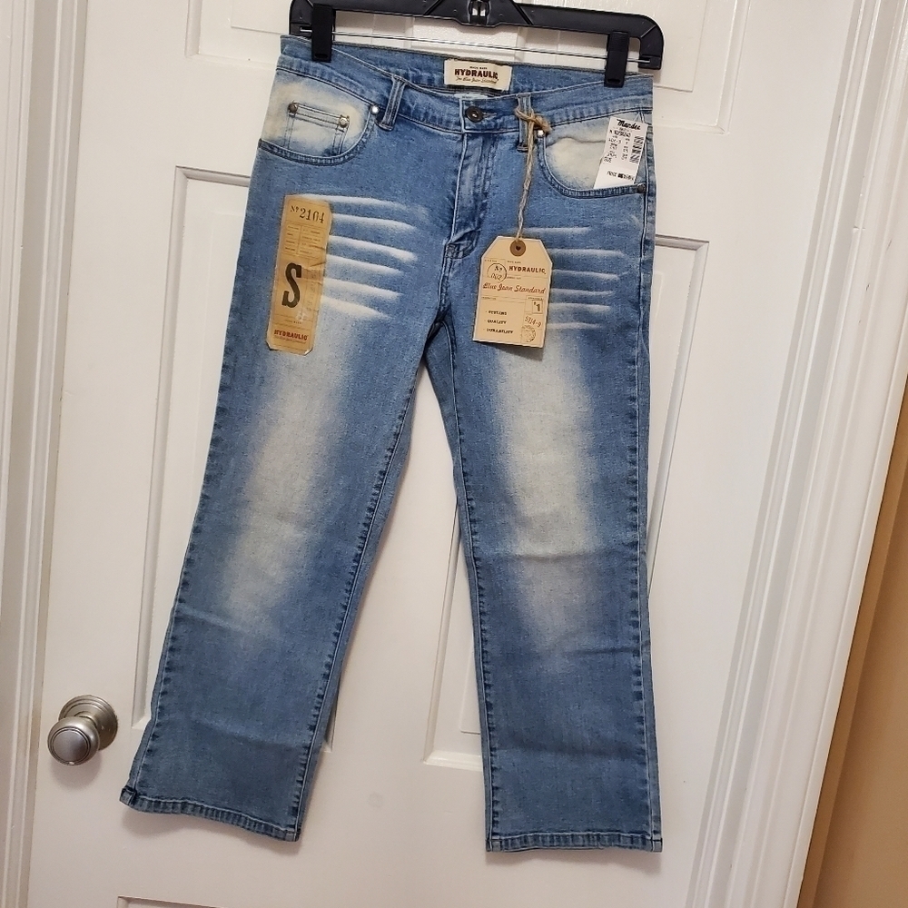 NWT Hydraulic Faded Blue Jeans size Small